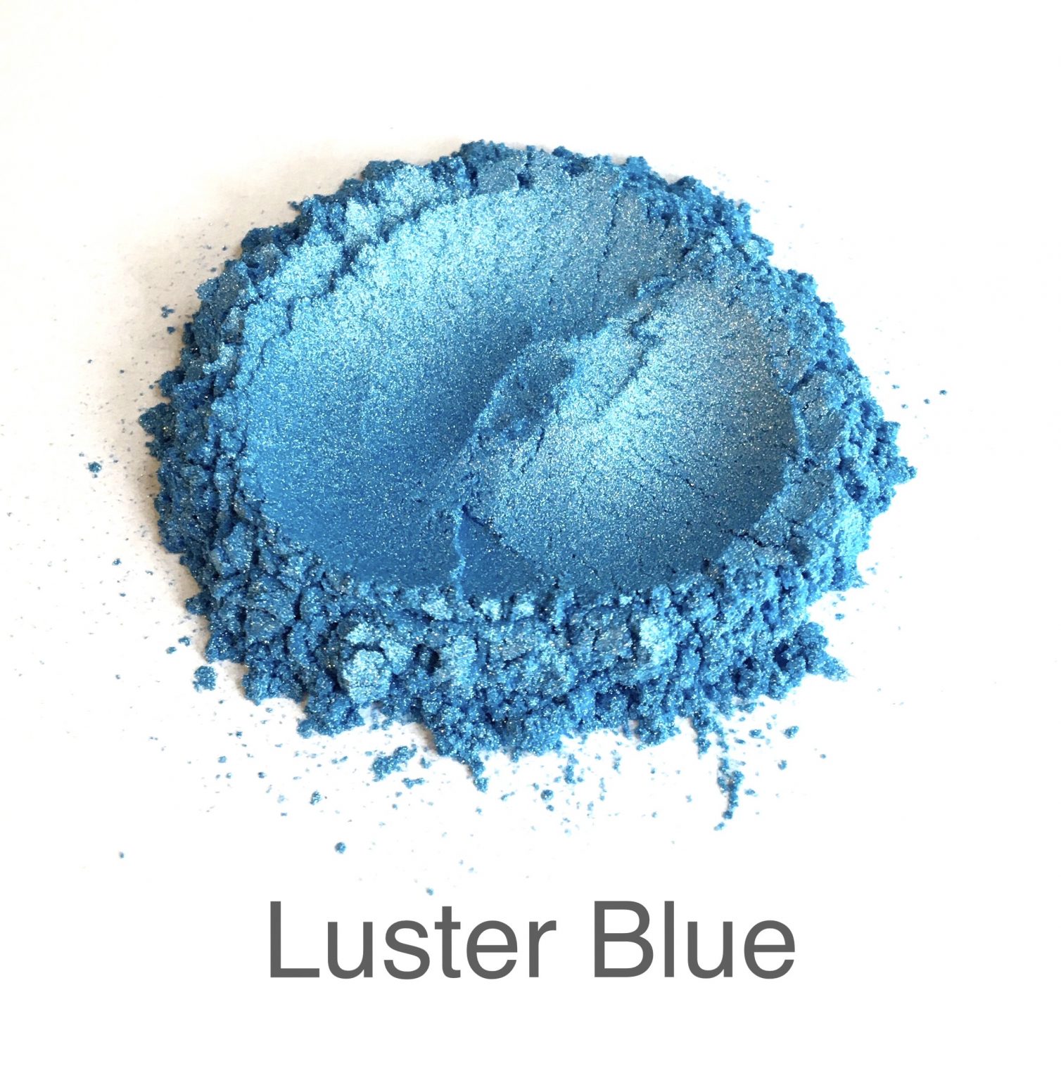 Luster Blue Mica - Micas and More