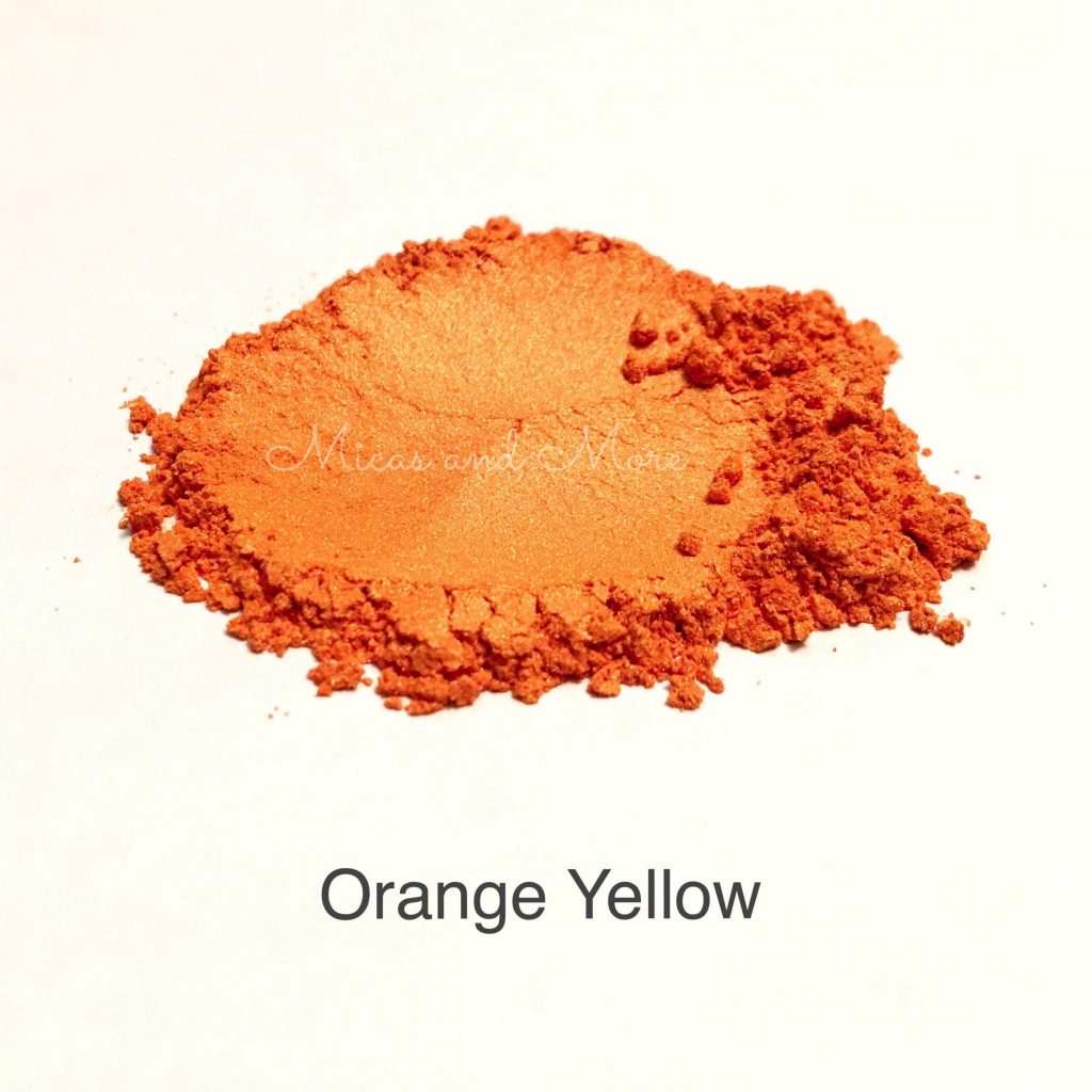 Orange Yellow Mica - Micas and More